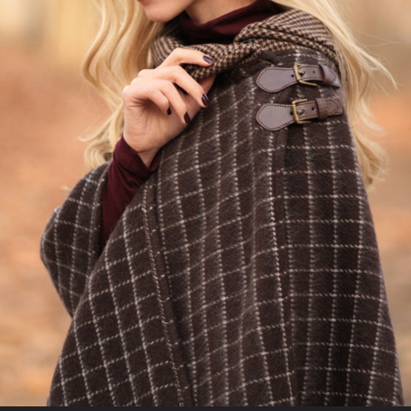 Retro Ralph Lauren Buckle Up Pancho - Picture 9 of 9